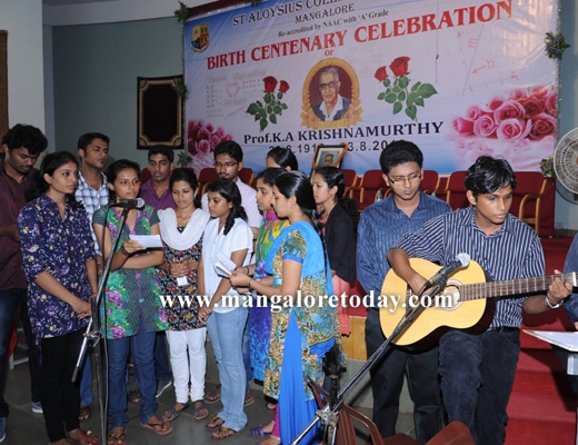 Birth centenary